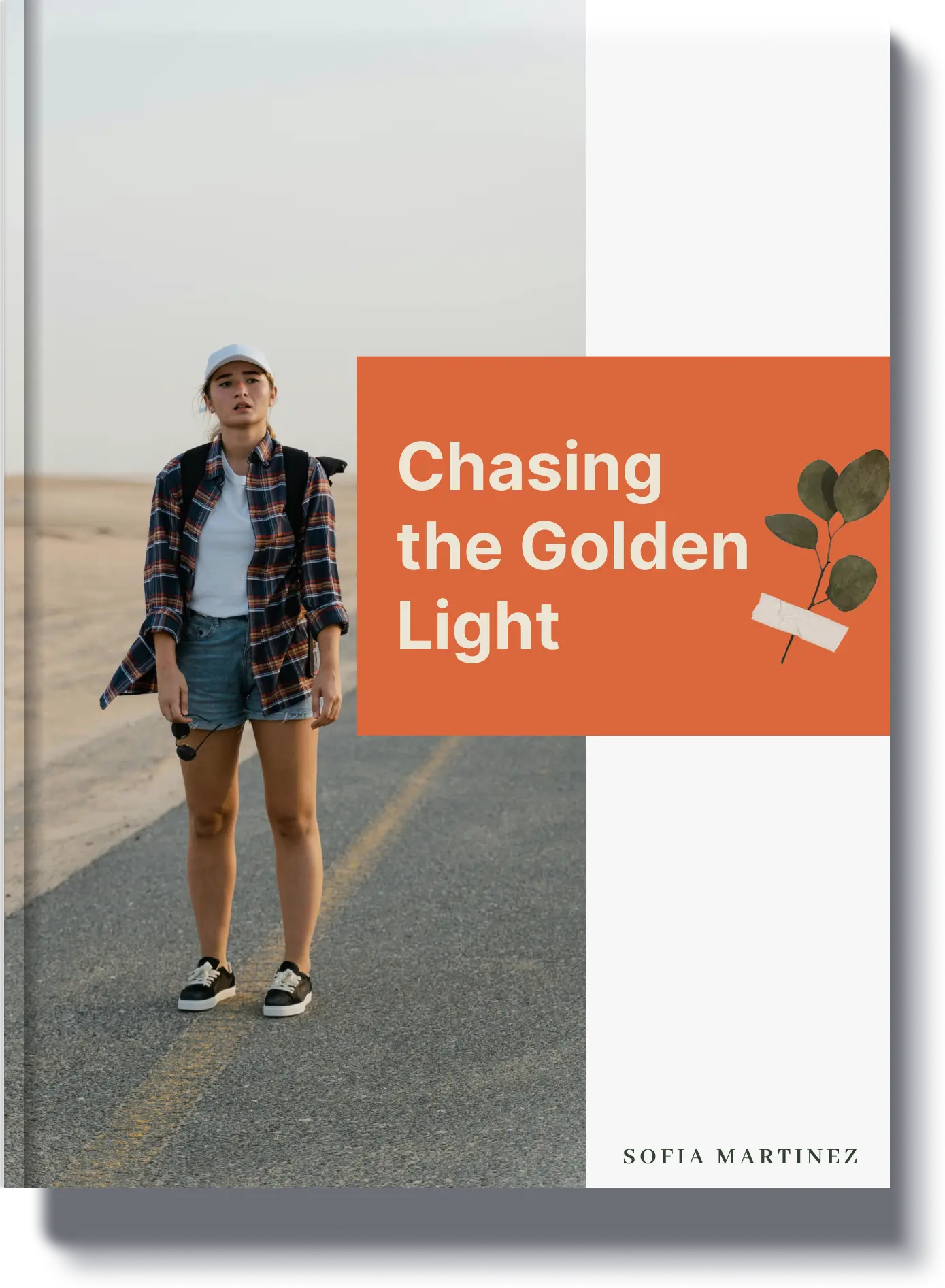 Chasing the Golden Light - A travel memory book capturing a solo journey through the desert, chasing sunsets and new experiences.