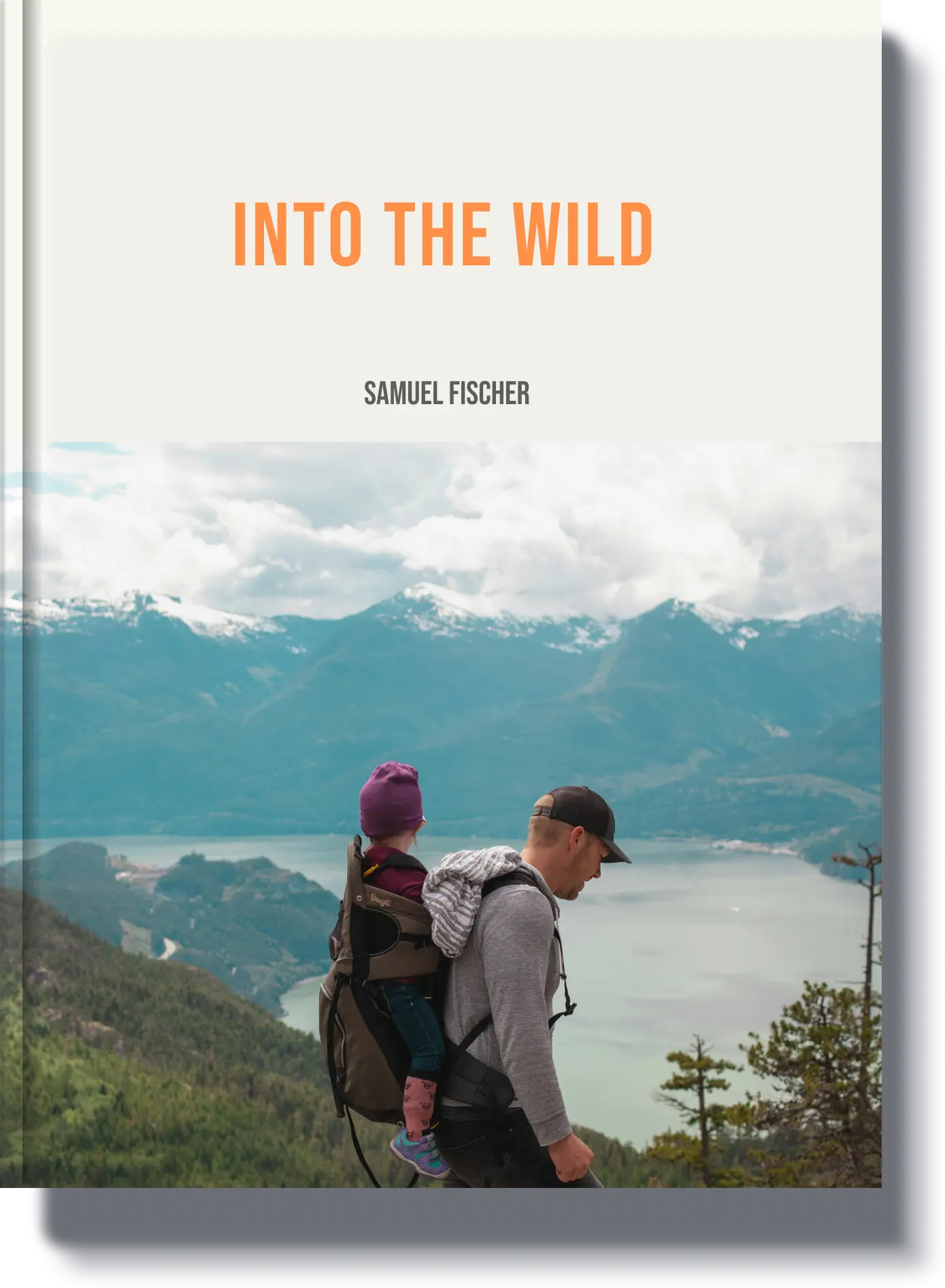 Into the Wild - A travel memory book capturing hiking adventures in breathtaking mountain landscapes.