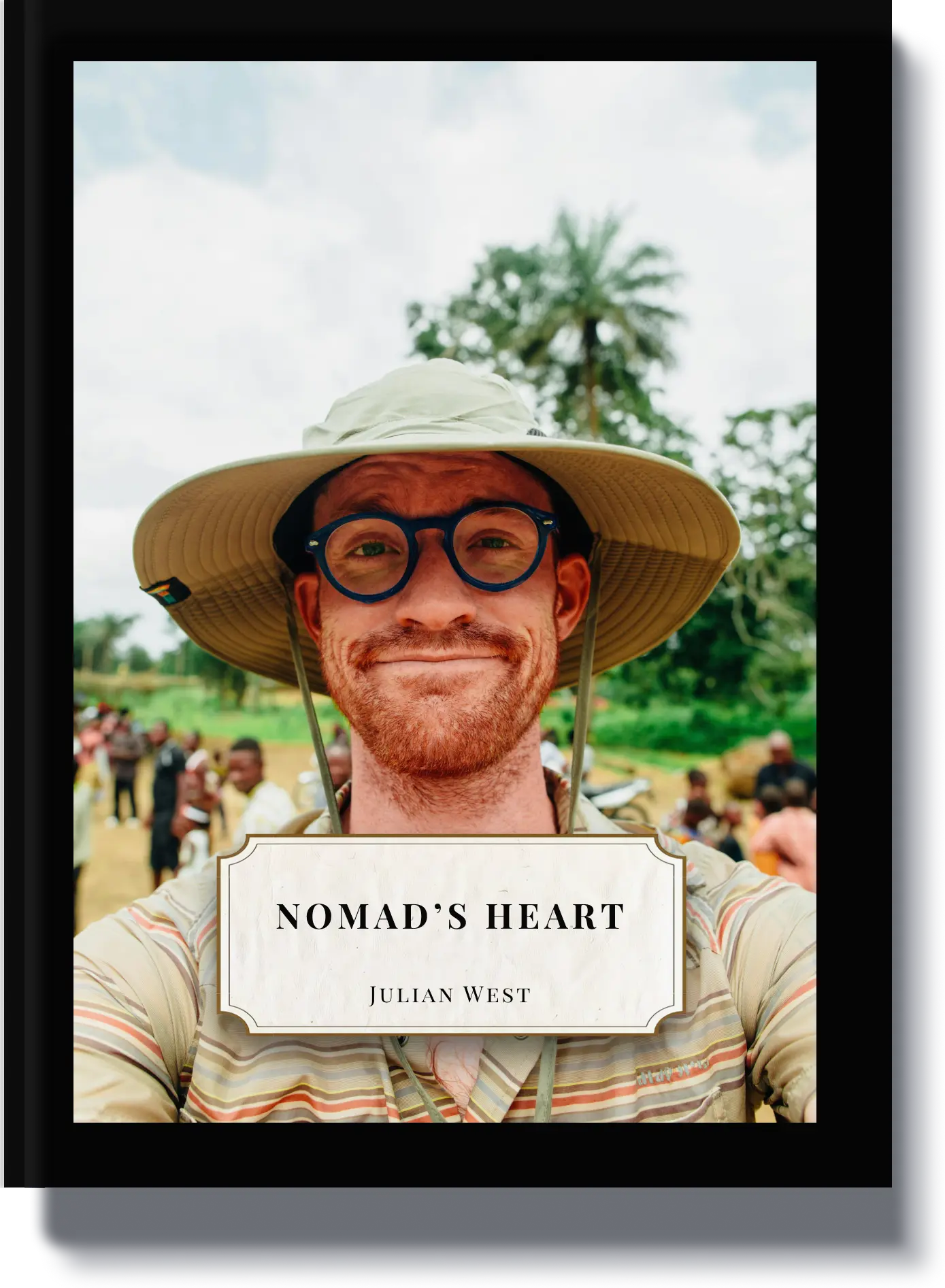 Nomad’s Heart - A travel memory book showcasing the joy of cultural exploration and backpacking through remote destinations.
